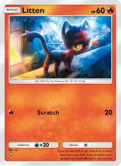 Litten, Celestial Guardians, no. 031
