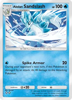 Alolan Sandslash, Celestial Guardians, no. 039