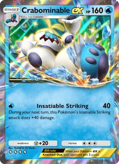 Crabominable ex, Celestial Guardians, no. 049