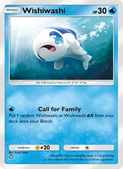 Wishiwashi, Celestial Guardians, no. 050