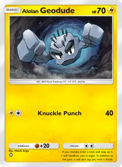 Alolan Geodude, Celestial Guardians, no. 059