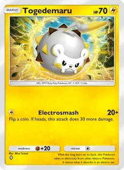 Togedemaru, Celestial Guardians, no. 067