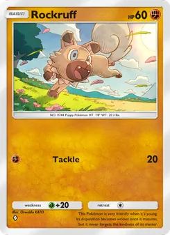 Rockruff, Celestial Guardians, no. 099