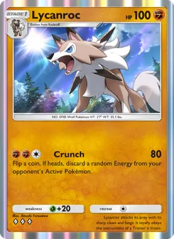 Lycanroc, Celestial Guardians, no. 100