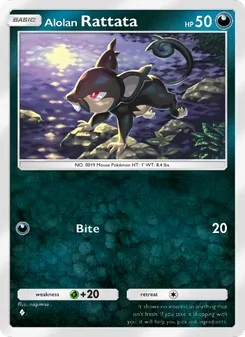 Alolan Rattata, Celestial Guardians, no. 106
