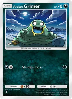 Alolan Grimer, Celestial Guardians, no. 110