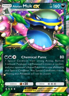 Alolan Muk ex, Celestial Guardians, no. 111