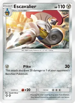 Escavalier, Celestial Guardians, no. 120