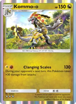 Kommo-o, Celestial Guardians, no. 127