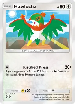 Hawlucha, Celestial Guardians, no. 132