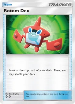Rotom Dex, Celestial Guardians, no. 145