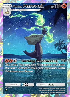 Alolan Marowak, Celestial Guardians, no. 160