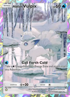 Alolan Vulpix, Celestial Guardians, no. 162