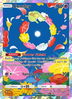 Comfey, Celestial Guardians, no. 168