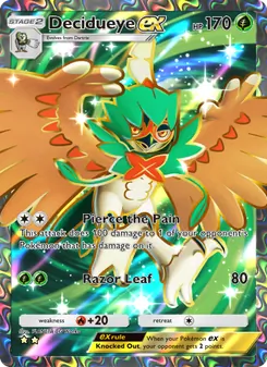 Decidueye ex, Celestial Guardians, no. 180