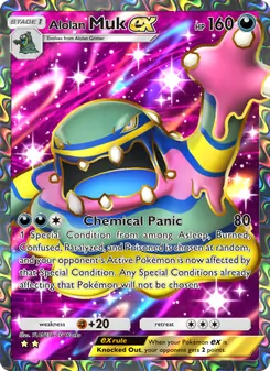 Alolan Muk ex, Celestial Guardians, no. 188