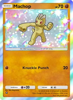 Machop, Celestial Guardians, no. 223