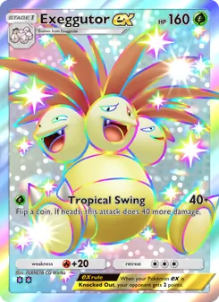 Exeggutor ex, Celestial Guardians, no. 231