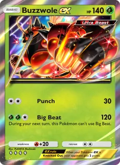 Buzzwole ex, Extradimensional Crisis, no. 006