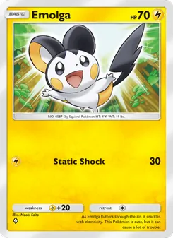 Emolga, Extradimensional Crisis, no. 018