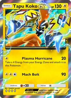 Tapu Koko ex, Extradimensional Crisis, no. 019