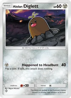 Alolan Diglett, Extradimensional Crisis, no. 046