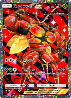 Buzzwole ex, Extradimensional Crisis, no. 076