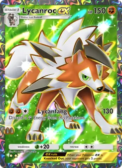Lycanroc ex, Extradimensional Crisis, no. 078