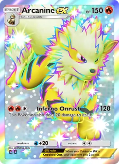 Arcanine ex, Extradimensional Crisis, no. 100