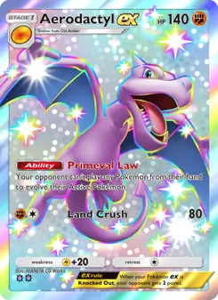 Aerodactyl ex, Extradimensional Crisis, no. 101