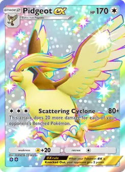 Pidgeot ex, Extradimensional Crisis, no. 102
