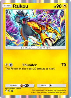 Raikou, Sagesse Entre Ciel et Mer, n° 071