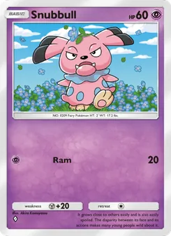 Snubbull, Sagesse Entre Ciel et Mer, n° 088