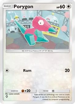 Porygon, Sagesse Entre Ciel et Mer, n° 135