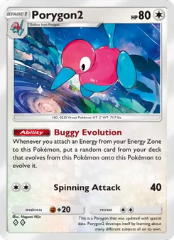 Porygon2, Sagesse Entre Ciel et Mer, n° 136