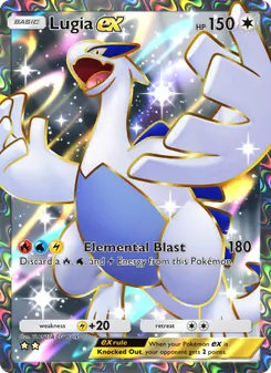 Lugia-ex, Sagesse Entre Ciel et Mer, n° 195
