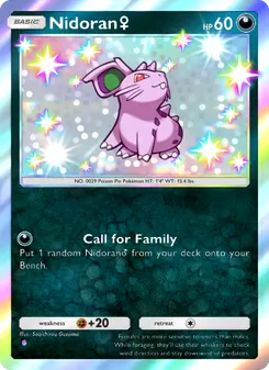 Nidoran♀, Sagesse Entre Ciel et Mer, n° 223