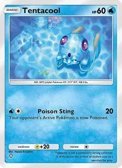 Tentacool, Source Secrète, n° 015
