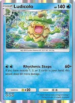 Ludicolo, Méga-Ascension, n° 055