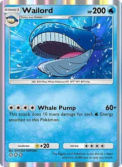 Wailord, Méga-Ascension, n° 057