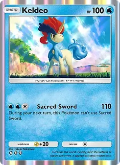 Keldeo, Méga-Ascension, n° 070