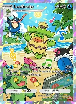 Ludicolo, Méga-Ascension, n° 233