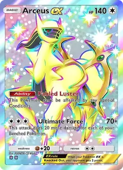 Arceus-ex, Méga-Ascension, n° 328