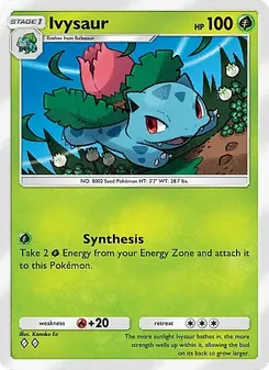 Ivysaur, Crimson Blaze, n° 002
