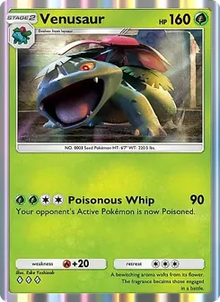 Venusaur, Crimson Blaze, n° 003