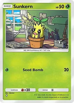 Sunkern, Crimson Blaze, n° 007
