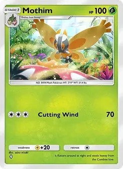 Mothim, Crimson Blaze, n° 010
