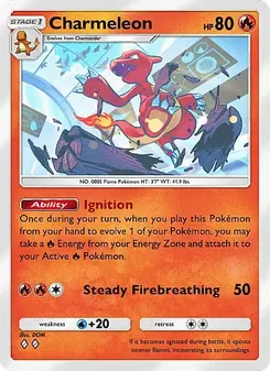 Charmeleon, Crimson Blaze, n° 012