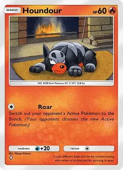 Houndour, Crimson Blaze, n° 015