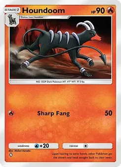 Houndoom, Crimson Blaze, n° 016